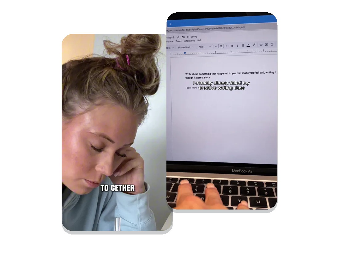 Ask AI UGC videos made by The UGC Agency